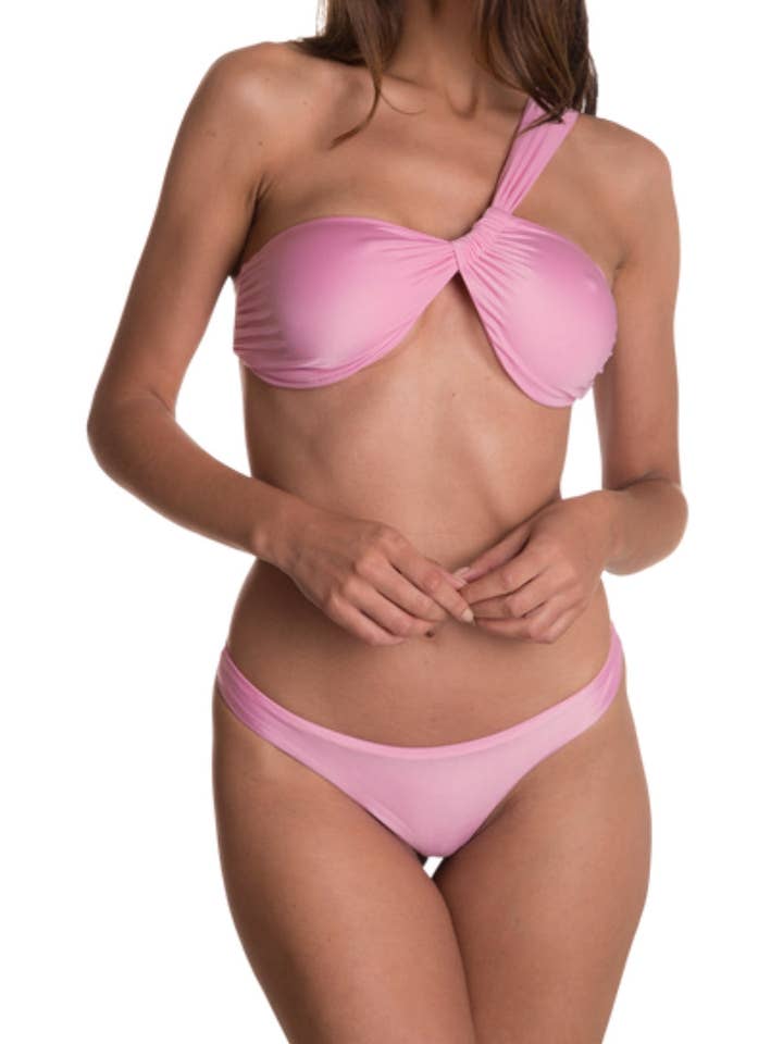 Sweetheart Bikini Set 2-piece Rosé for wholesale by We Wear Brazil