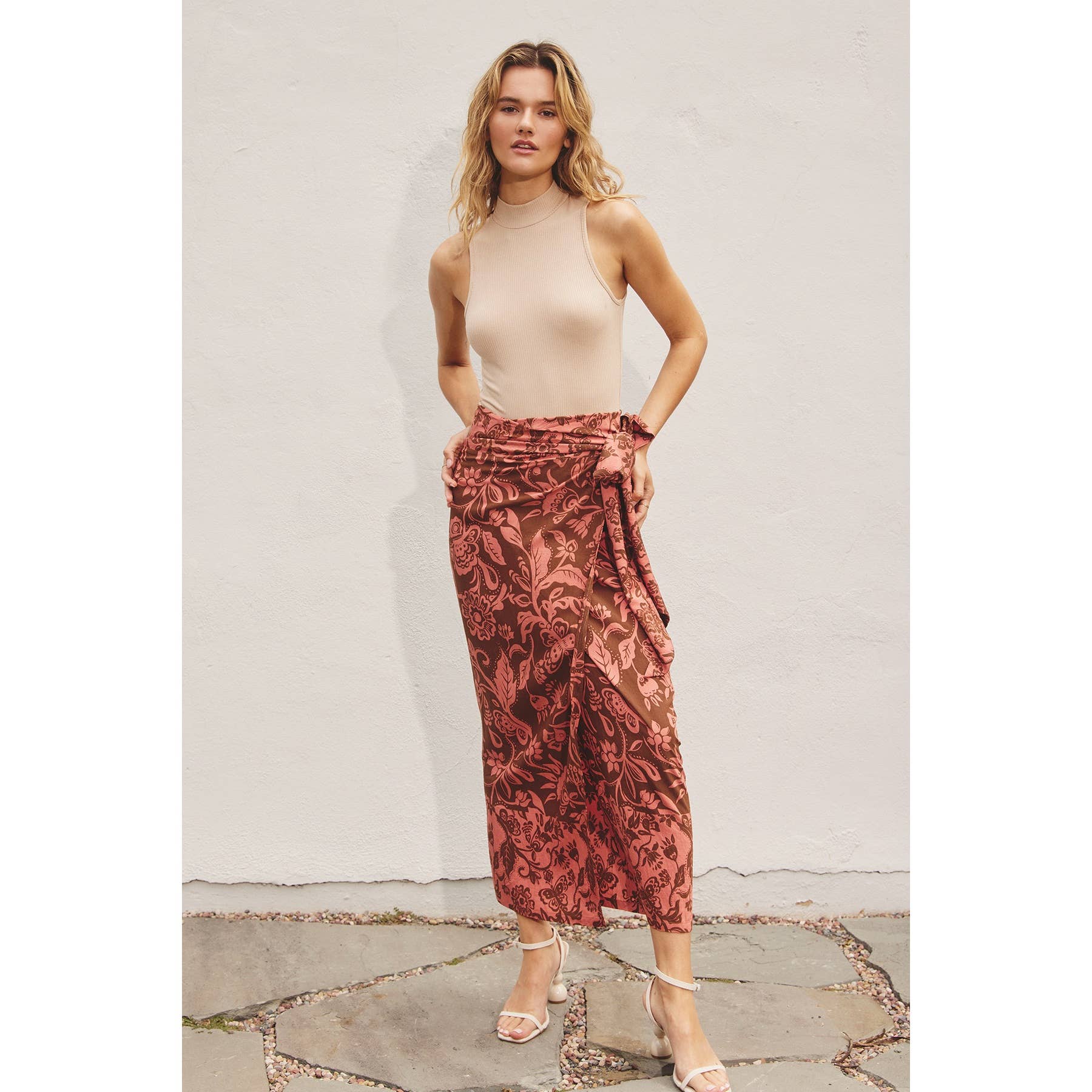 Dress Forum - Wholesale Bodysuit - Women's - FT6823 Mock Neck Tank Bodysuit14