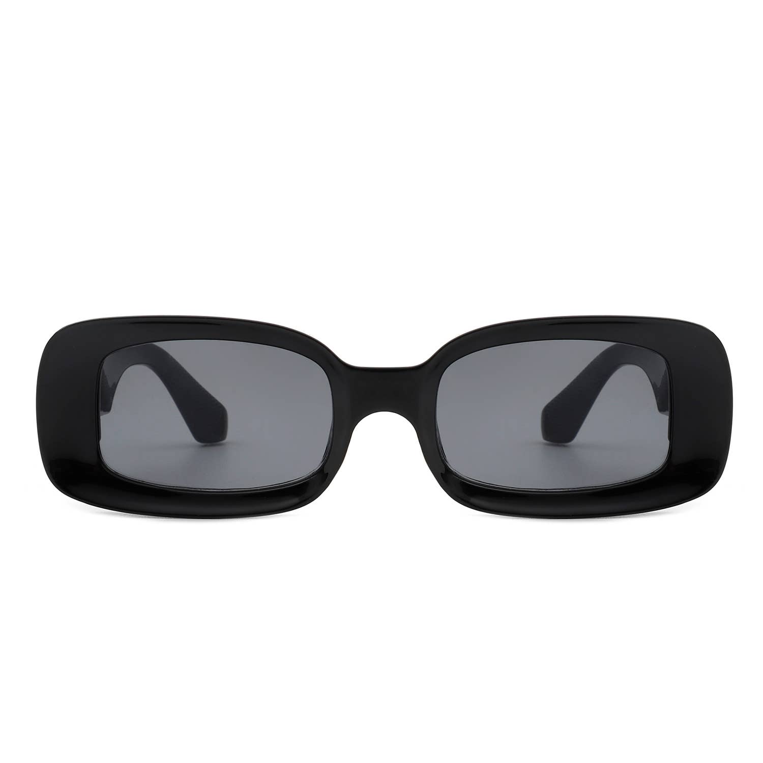 Cramilo Eyewear - Wholesale Sunglasses - Women's - Rectangle Retro Thick Frame Colorful Y2K Sunglasses1