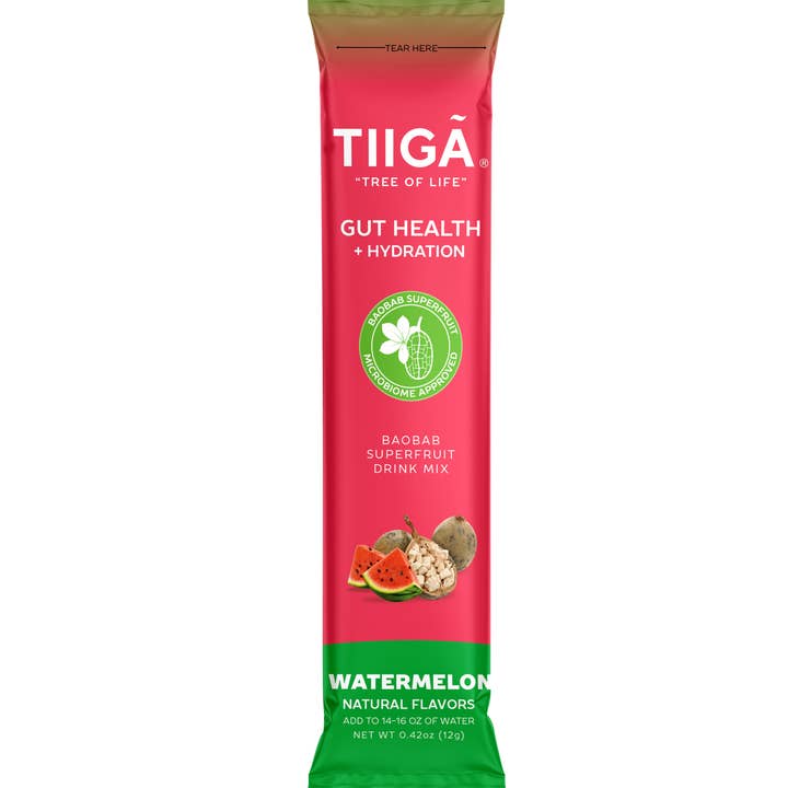 Tiiga - Wholesale Powdered Health Drink - Gut Health + Hydration Single Serve Stick1