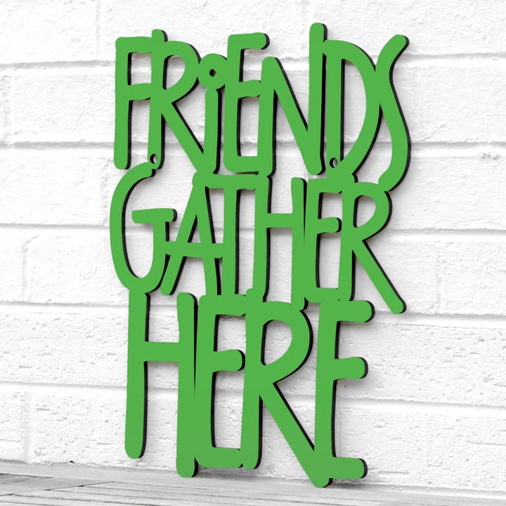 Friends Gather Here for wholesale by Spunky Fluff