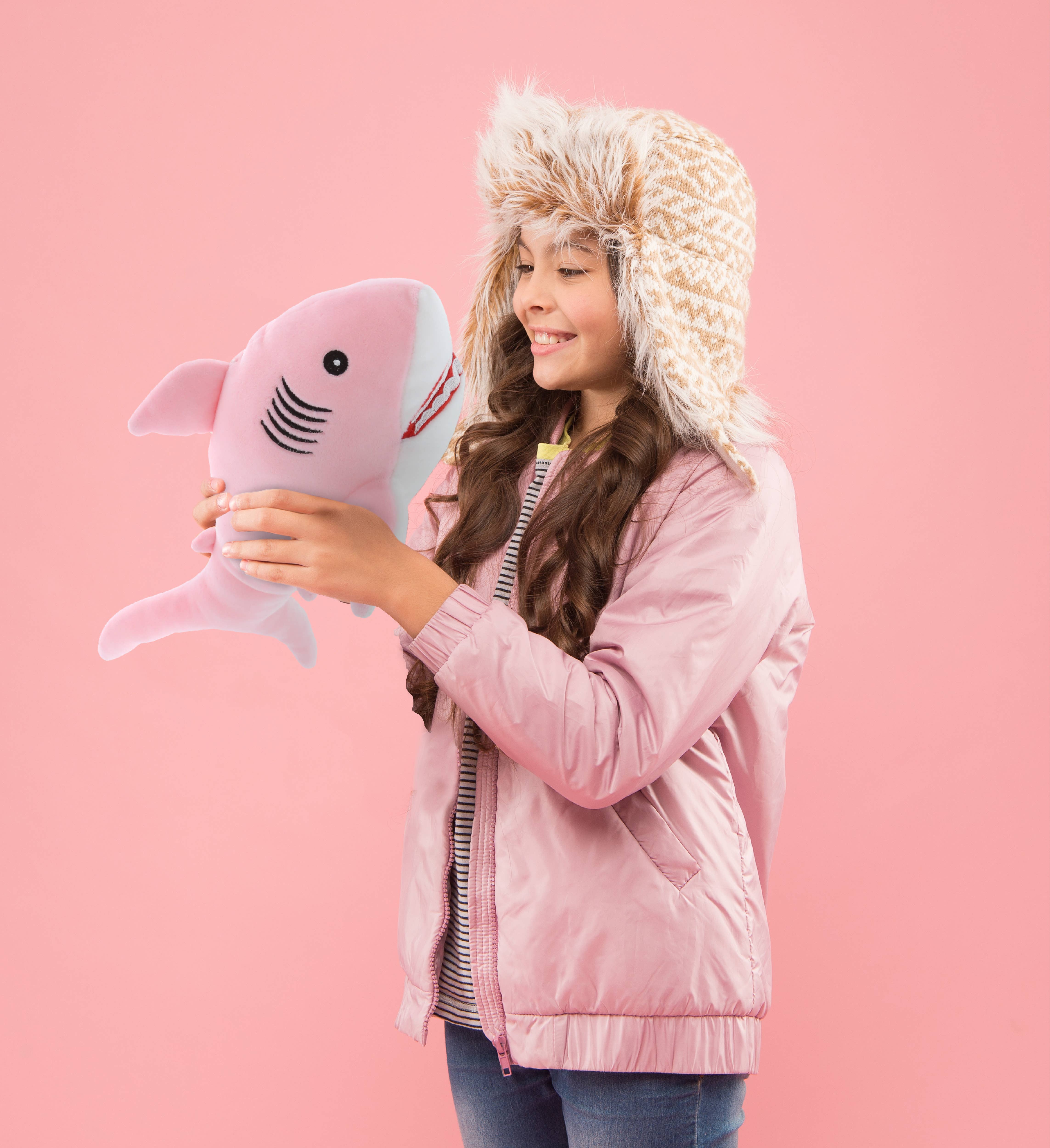 Cota Global – wholesale Stuffed/plush toy – Kids & baby – Baby Soft Plush - Pink Shark3