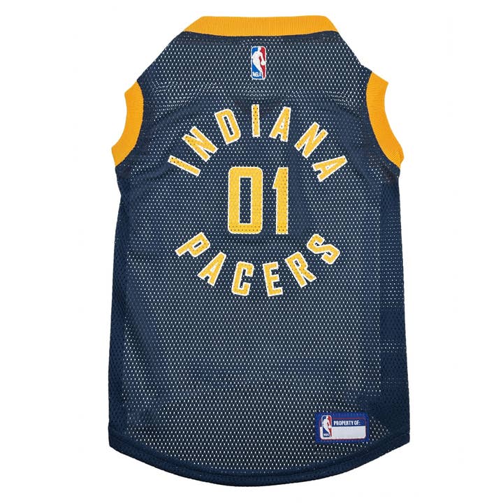 MAILLOT EN MAILLE DE BASKETBALL DES INDIANA PACERS pour la vente par Pets First