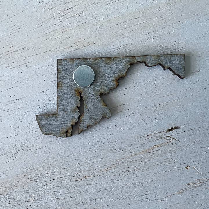 Juniper & Spruce - Wholesale Ornament - Maryland Vintage License Plate Ornament Magnet4