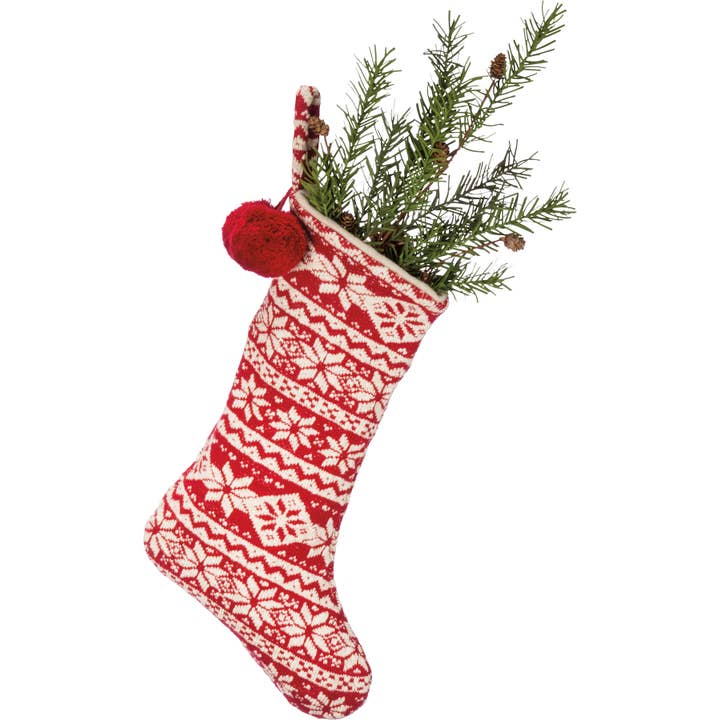 Nordic Chrismas Stocking for wholesale by Primitives by Kathy