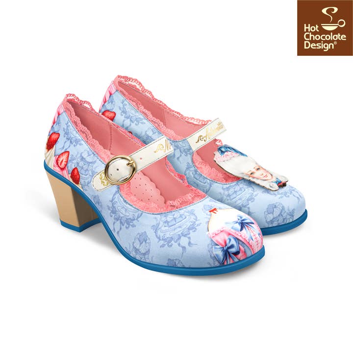 Popping Candy - Wholesale Low heels – Women′s - Hot Chocolate Design - Marie Antoinette MidHeel