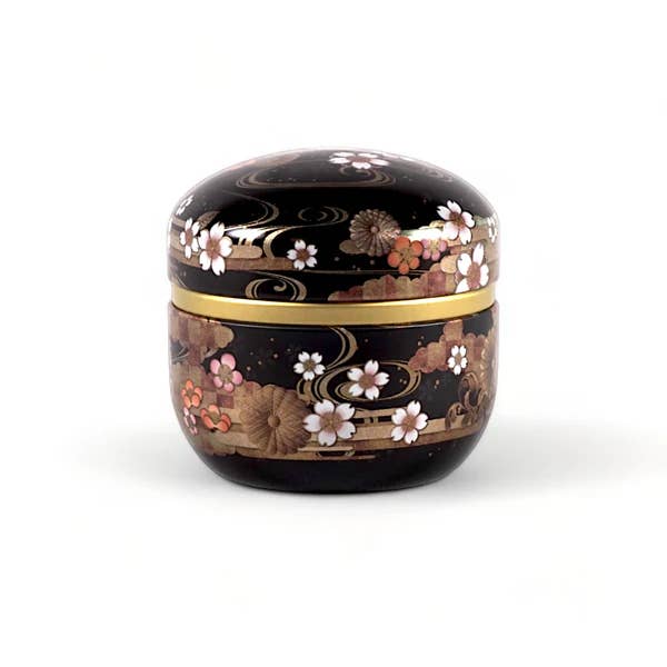 Urban Tokyo - Wholesale Food Storage Container - Tea Leaves Container 3.5 FL Oz Floral Design