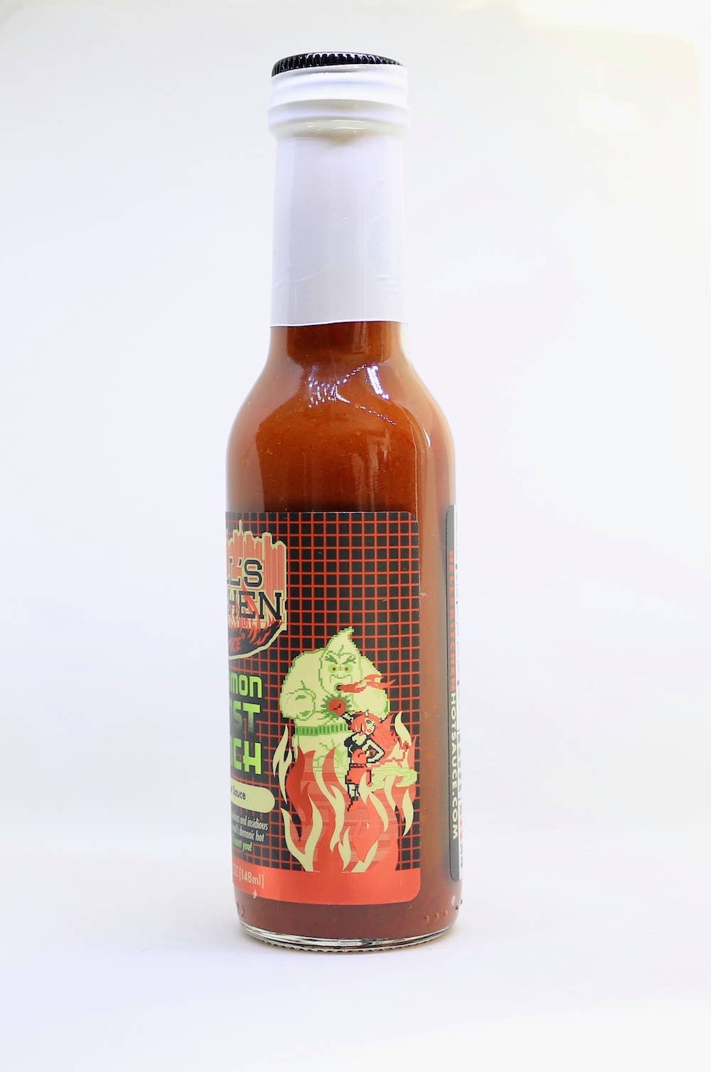 Hell's Kitchen Hot Sauce - Vendita all'ingrosso Salse piccanti - Cannella Ghost Punch Case 5oz Bottiglie1