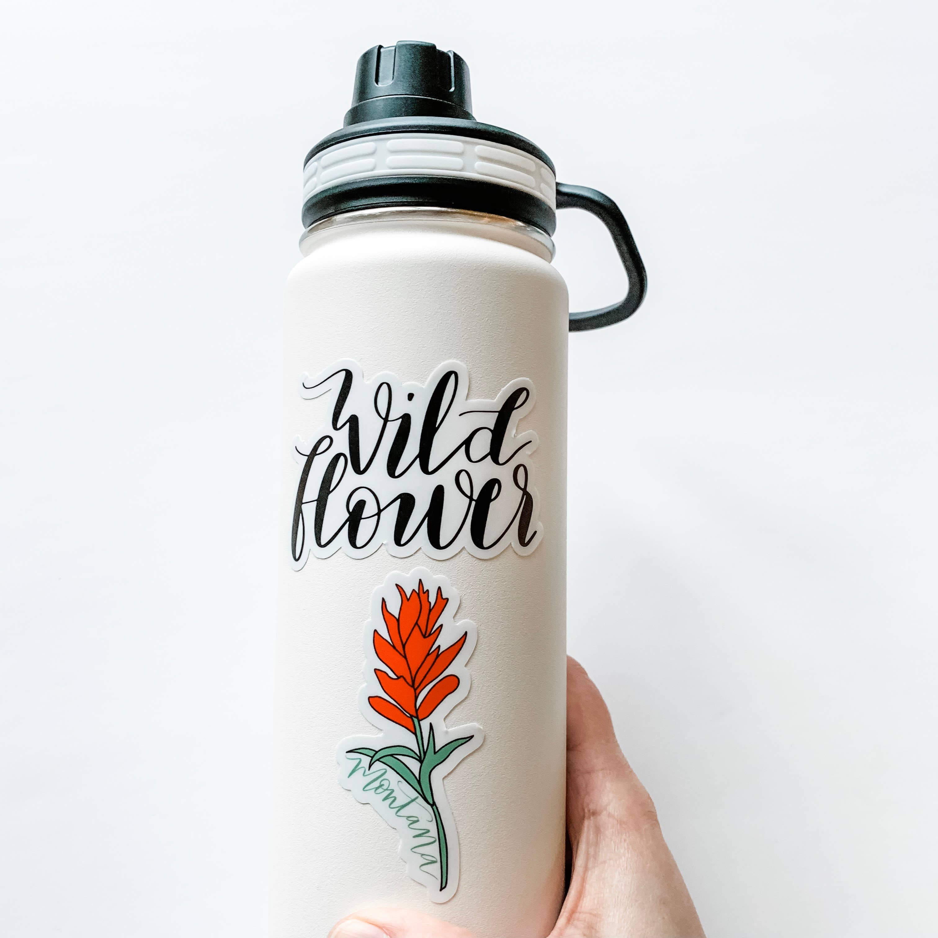 Wildflower Paper Company - Wholesale Sticker - Indian Paintbrush Flower Wildflower Sticker6