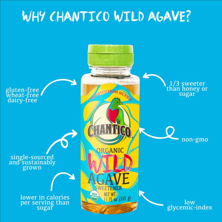 Chantico Agave - Wholesale Sugar/Sweetener - Chantico Organic WILD Agave - Stevia Alternative For Baking4