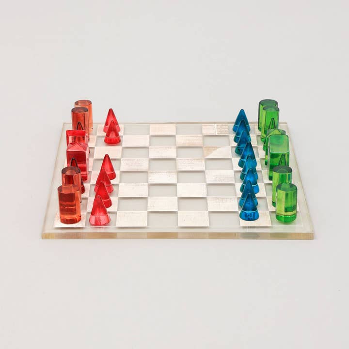 TrenDec - Wholesale Board Game - Chess Set | Acrylic Chess Game Set,2