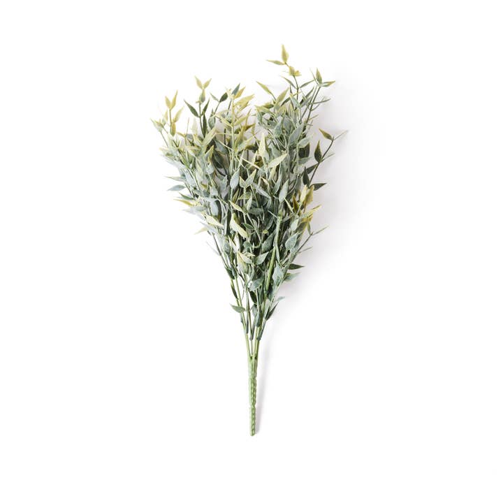 Oh You're Lovely - Vente Plantes artificielles - OPTION EN VRAC | Verdure artificielle italienne Ruscus, tige de 14 pouces