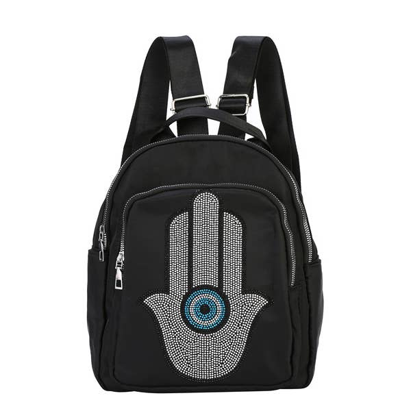 Hamsa Backpack - Fusion of Style and Convenience for wholesale by Nima Accessories Inc