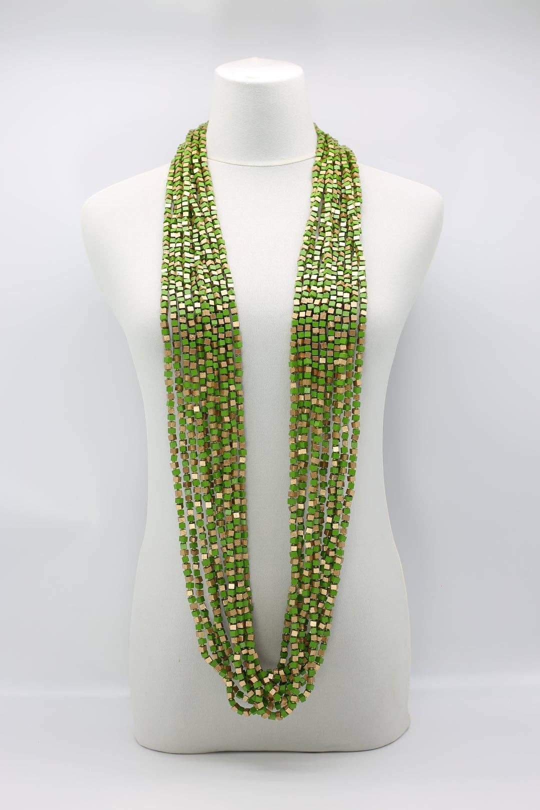 Jianhui London – Engroshandel Perlehalskæde – Den næste Pashmina halskæde Træperler - Mosaic Art61