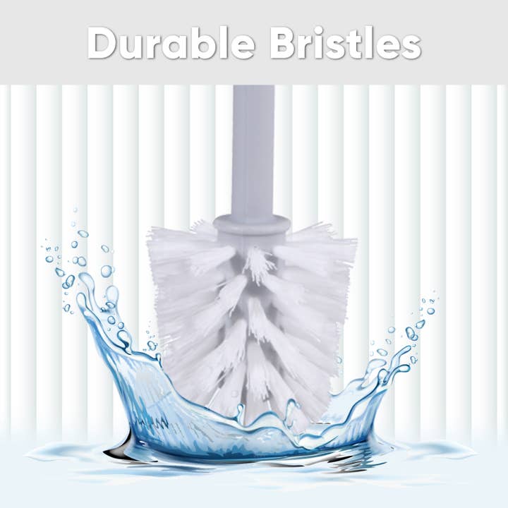 Superio Brand – Großhandel WC-Bürsten – Rippensammlung Toilettenbürste und Halter-CS8