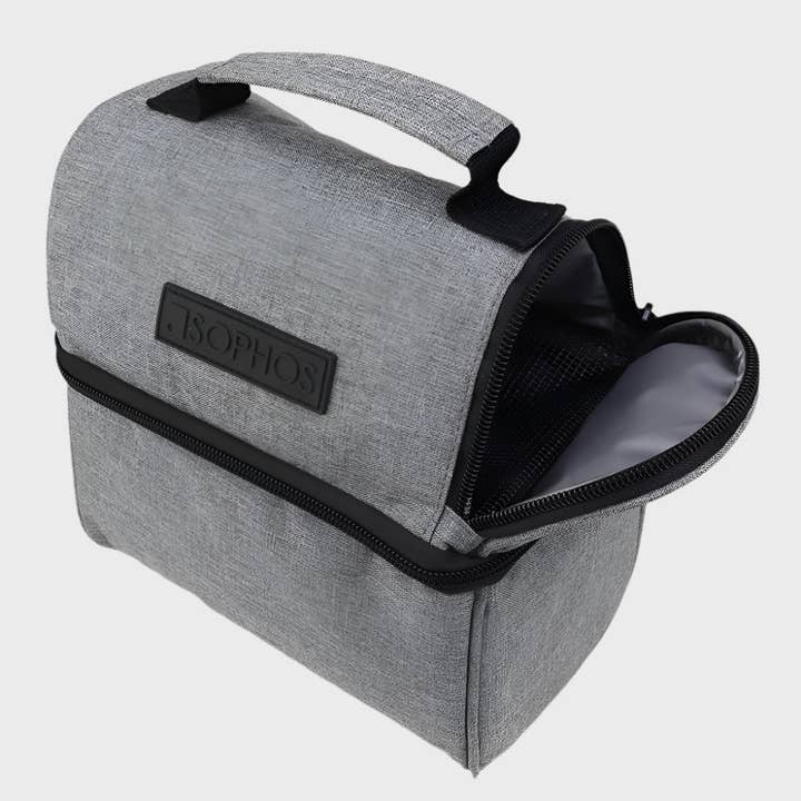 Sophos – wholesale Cooler/cooler bag – Grey Lunch Cooler Bag5