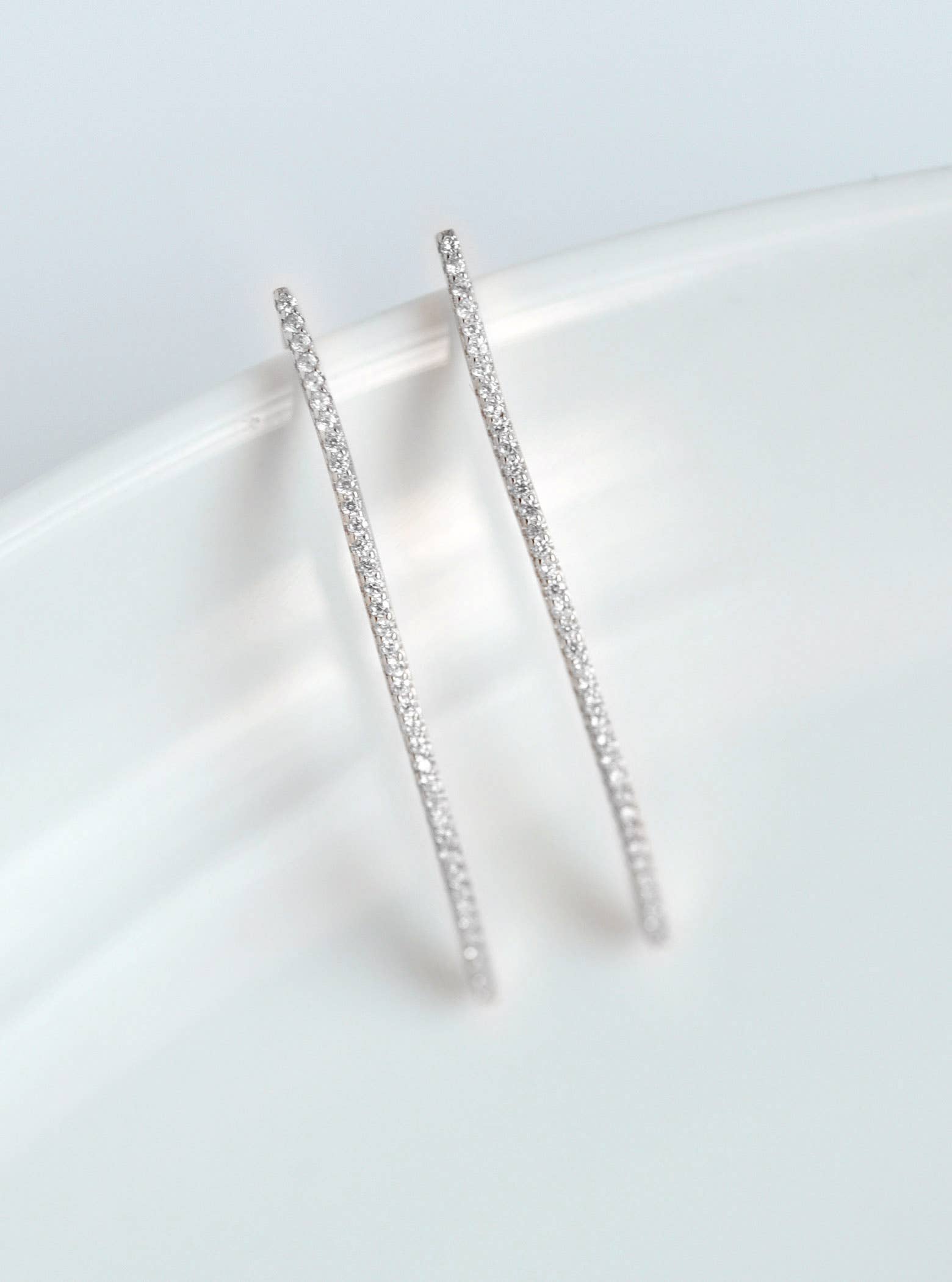 FELIX Z DESIGNS - Wholesale Dangle Earrings - CZ Wire Threader Earring2