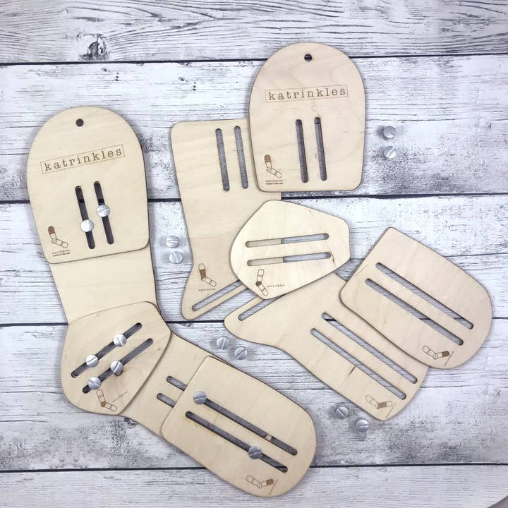 Katrinkles – wholesale Knitting/Crochet Supplies – Adjustable Sock Blockers - Pair 3