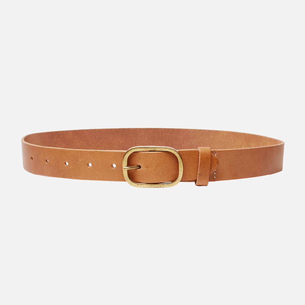 Amsterdam Heritage Leather Belts, Bags, Jackets & Apparel - Vente Ceinture – femme - Marin | Ceinture en cuir doré à boucle ovale pour femmes28