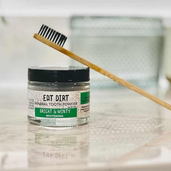 GOOD COMMON SENSE NATURALS - Wholesale Toothpaste - Eat Dirt, All Natural Tooth Powder