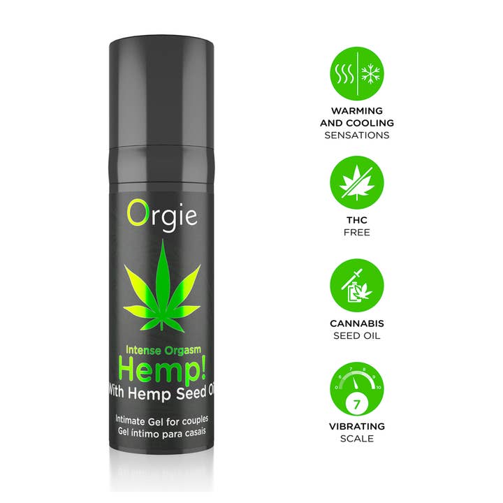 Orgie - Wholesale Personal Lubricant - HEMP! INTENSE ORGASM
