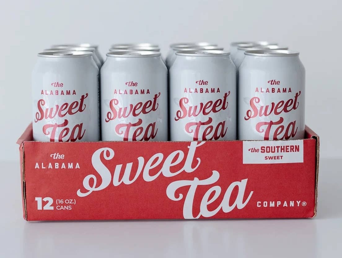Alabama Sweet Tea - Wholesale Tea Bags - Alabama Sweet Tea – Original Sweet Tea (16oz Can, 12-Pack)1