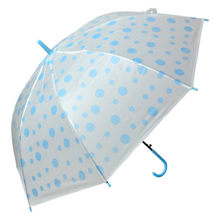 Clayre & Eef - Venta al por mayor Paraguas - Niños - Paraguas infantil JZCUM0021BL Ø 88x71 cm Azul Blanco