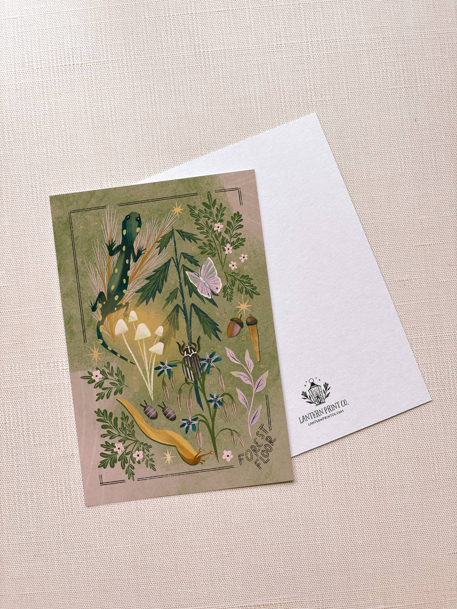 Lantern Print Co. - Wholesale Art Print - Art Print: Forest Floor; 5x7, 8x10, 4x60