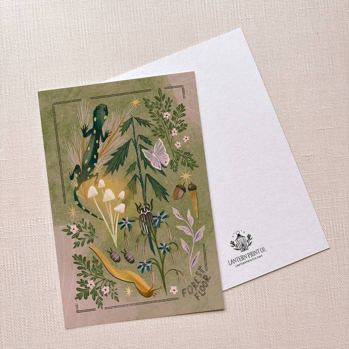 Lantern Print Co. - Wholesale Art Print - Art Print: Forest Floor; 5x7, 8x10, 4x6