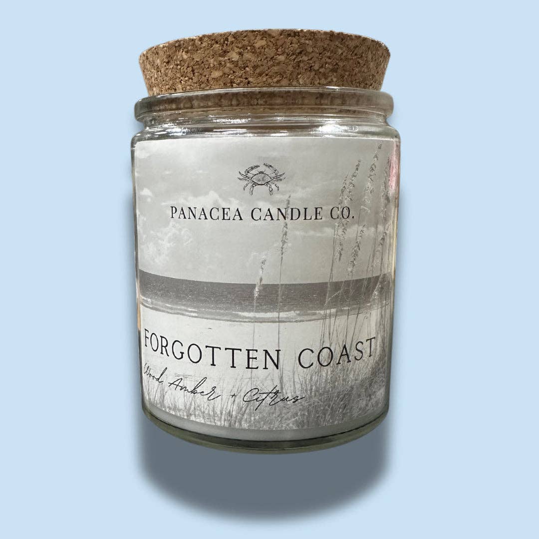 Panacea Candle Co. - Wholesale Jar/Filled Candle - Forgotten Coast  2-Wick Candle 13oz1