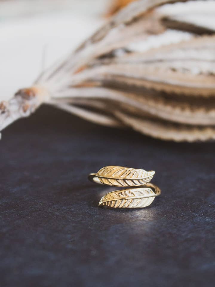 Naturlig Spirit Ring for engroshandel hos Meelah Collections