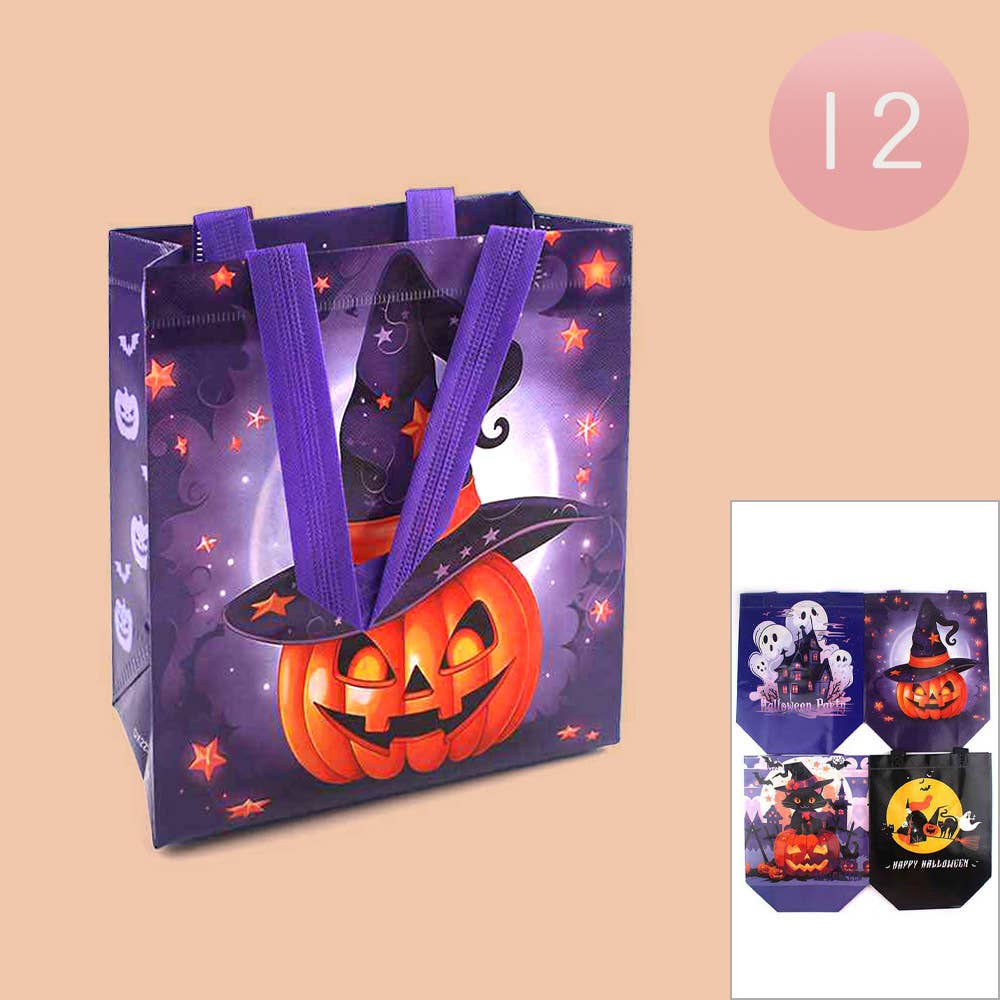 Sensibling Corp. - Wholesale Gift Bag - 12PCS - Halloween Treat Reusable Bags0