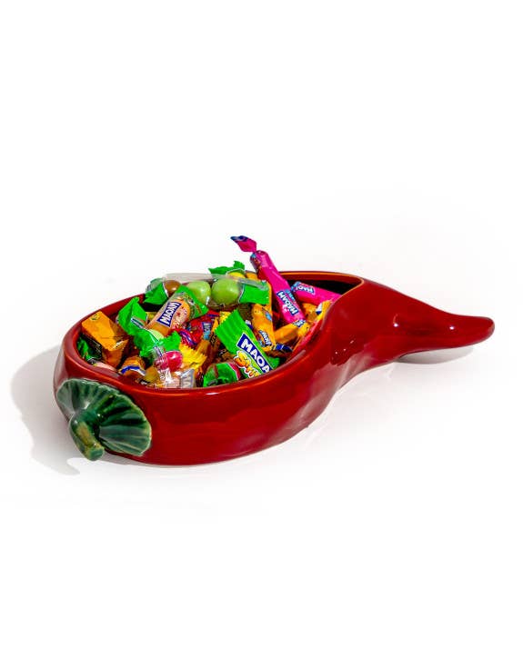 McGowan & Rutherford Ltd – wholesale Serving bowl – Red Chilli Pepper Serving Dish1