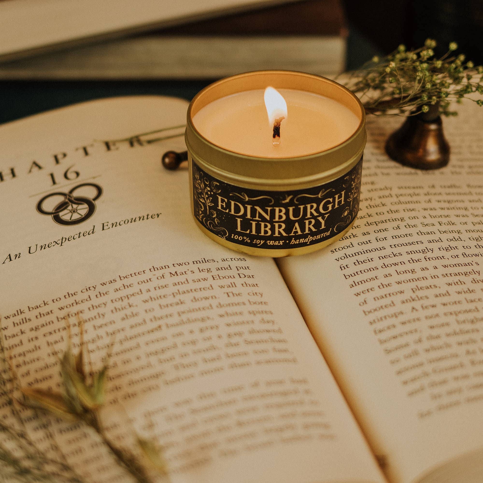 Phantom Row - Wholesale Jar/Filled Candle - Edinburgh Library | Literary & Gothic-Inspired Jar Candle6