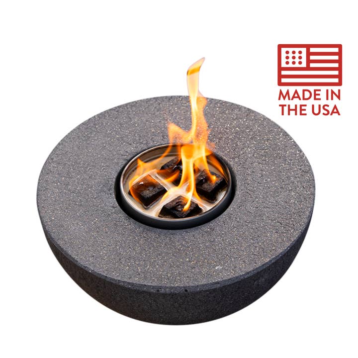 City Bonfires - Portable Fire Pits – wholesale Eldstad – Betong Semi-Round Fire Pit