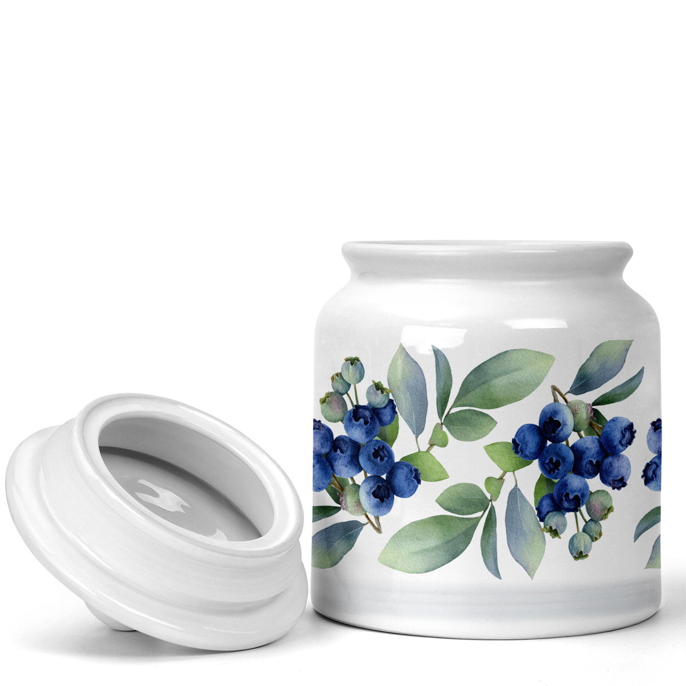 MCSouvenir & Gift | Maryland China - Wholesale Cookie Jar - Maine State Fruit | Wild Blueberry Jars1