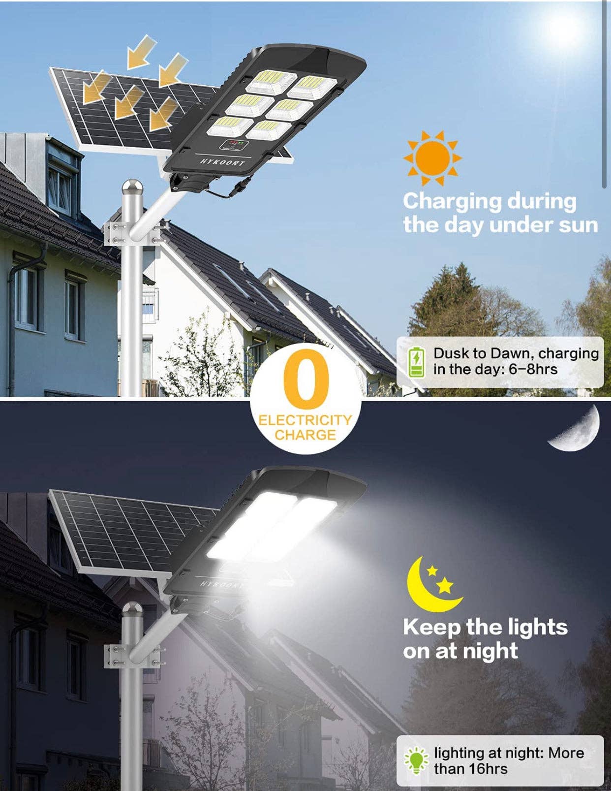 OutdoorSolarOutlet – wholesale Outdoor/lawn light – 400W Solar Street Lights Outdoor, Dusk to Dawn Solar Led Outdoor Light with Remote Control, 6500K Daylight White Security Led Flood Light1