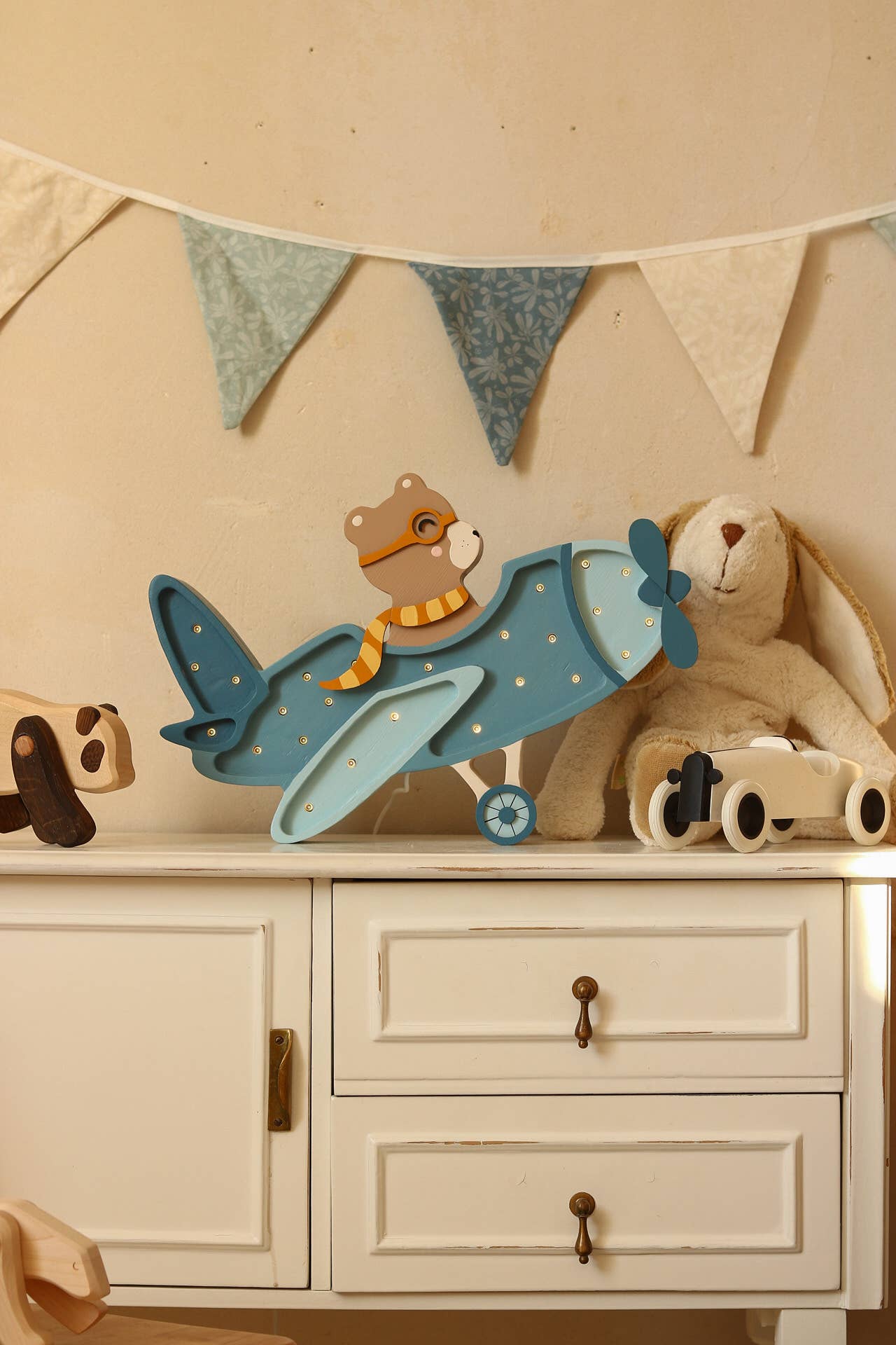 Little Lights - Wholesale Night Light - Kids & Baby - Little Lights Vintage Plane Lamp1