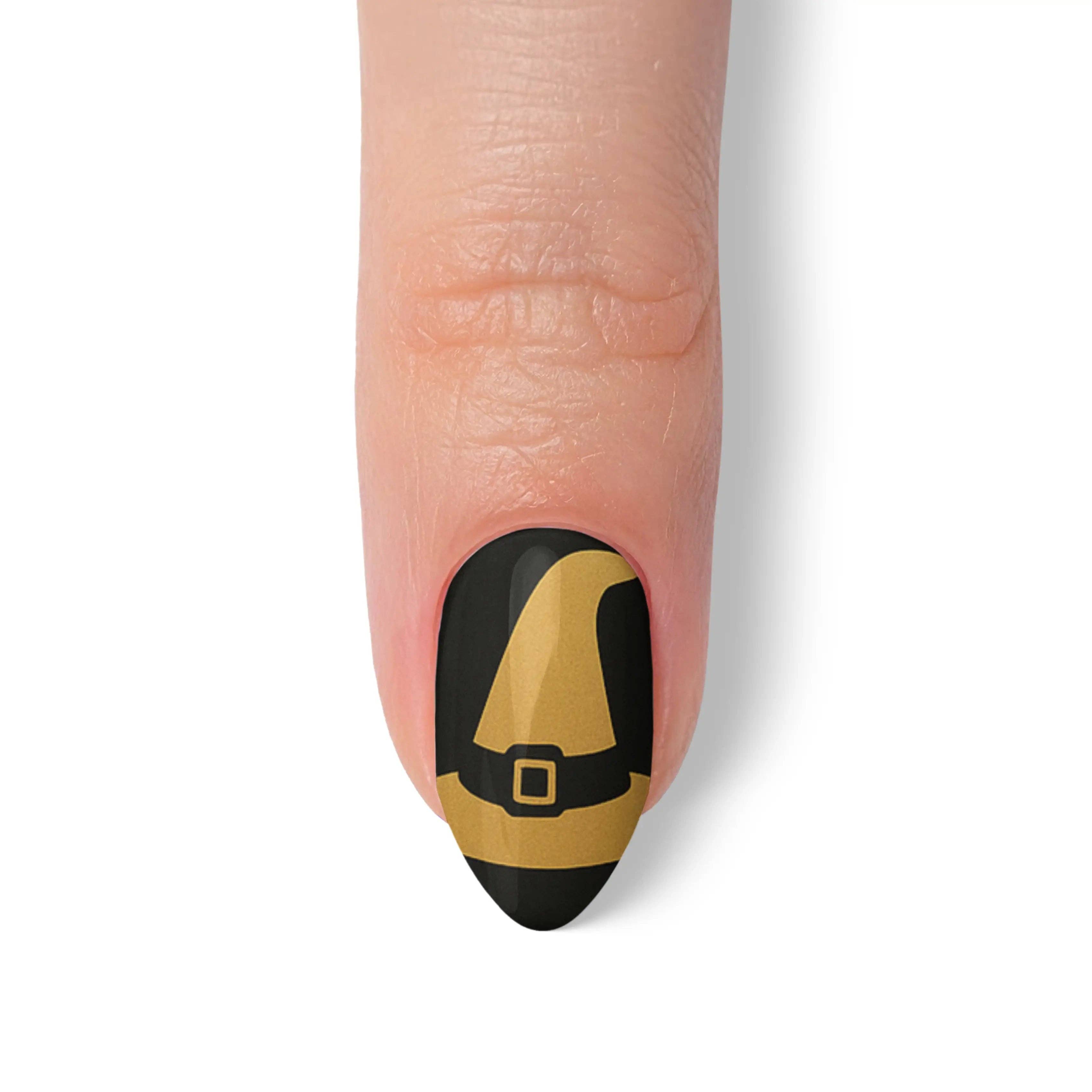 FYNE BODY - Wholesale Press-on/fake nails - Ghoul's Gold Glamour Halloween Press-On Nails85