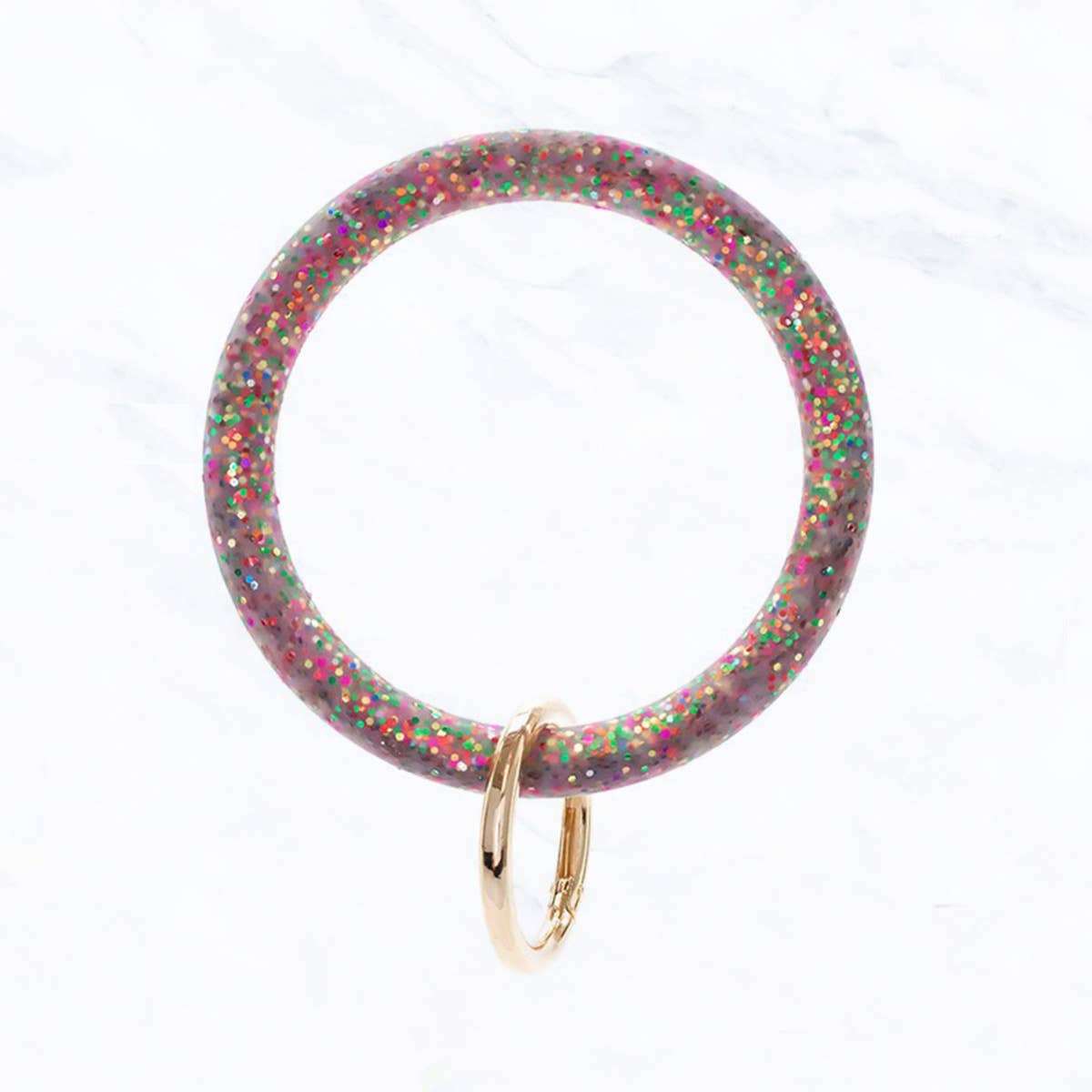 Suzie Q USA - Vendita all'ingrosso Bracciale portachiavi - Portachiavi con bracciale glitterato in silicone5