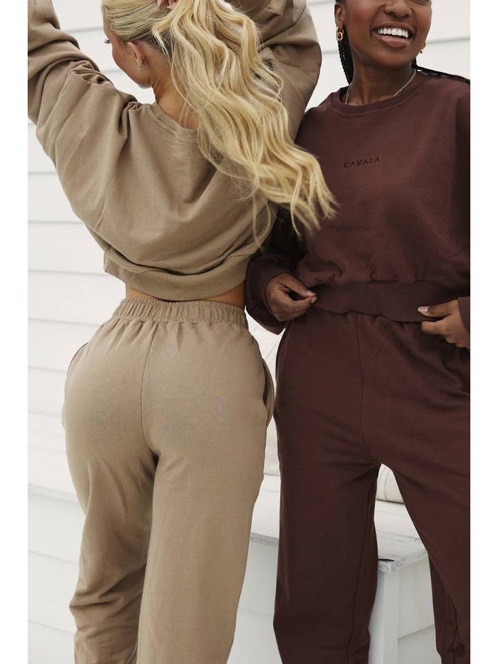 Toffee Surry Sweatpants for wholesale on Faire1