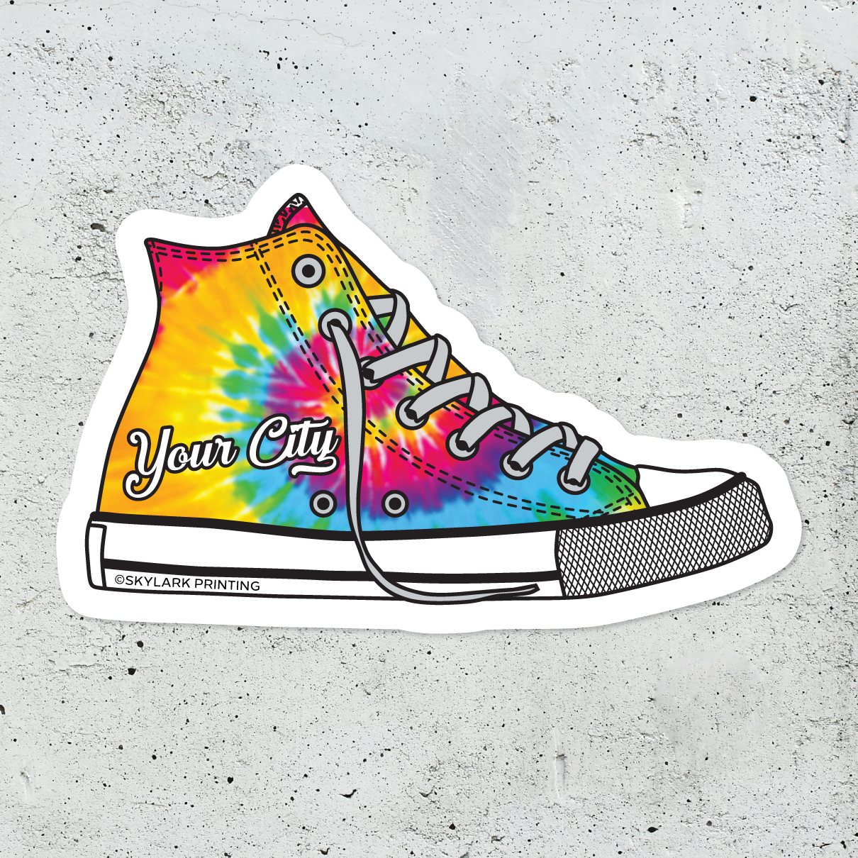 Skylark Printing - Wholesale Sticker - Custom Vintage High Top Shoe  Souvenir Sticker29