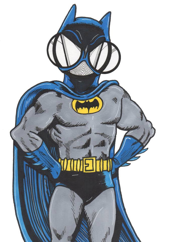 Batman Art Print por atacado de Harth Creations