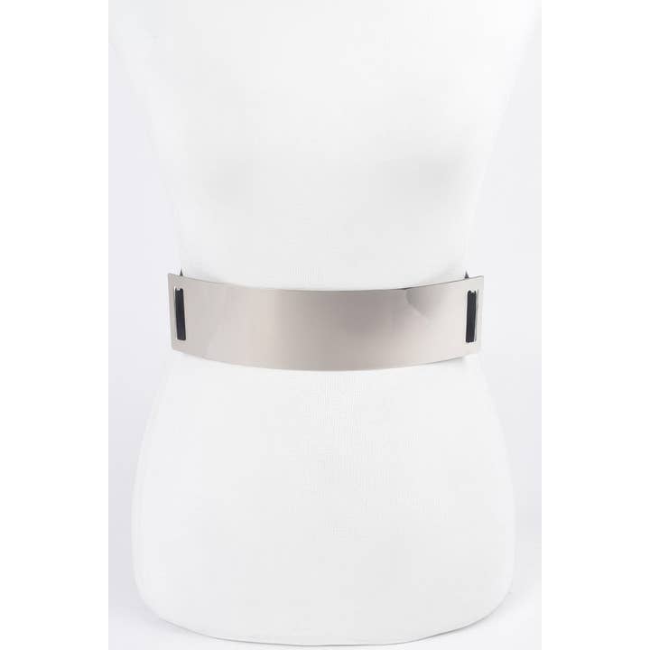 CC Wholesale Clothing - Wholesale Belt - Women's - Metal Plate Elastic Belt2