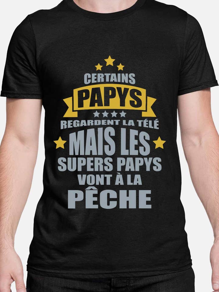 IALD - Wholesale Screen Printed T-Shirt - Men's - Men's Round Neck T-Shirt | Papy Pêche2