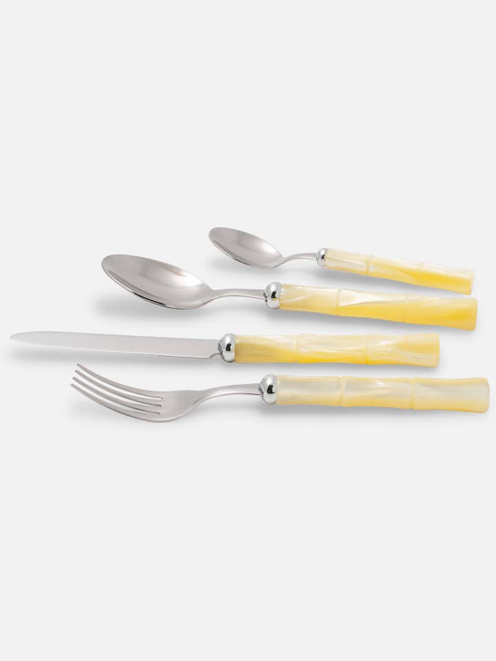 Conjunto de Bambu 24 Peças Mesa, Presente por atacado de Rivadossi Sandro