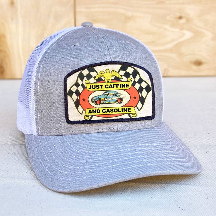 Caffiene & Gasoline - Archie Trucker Hat for wholesale by backerton