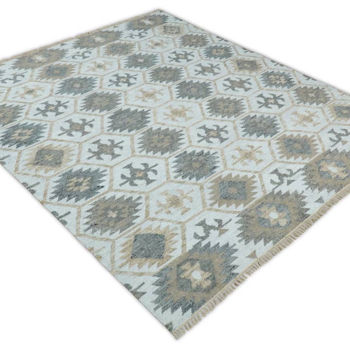 The Rug Decor, Inc. - Wholesale Area Rug - Handmade kilim rugs made with wool blend - 4x6, 5x8 and 8x10