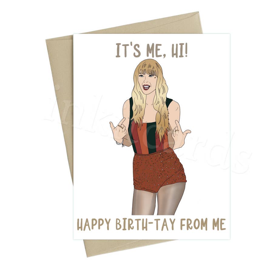 Purchase Wholesale taylor swift birthday card. Free Returns & Net 60 Terms  on Faire