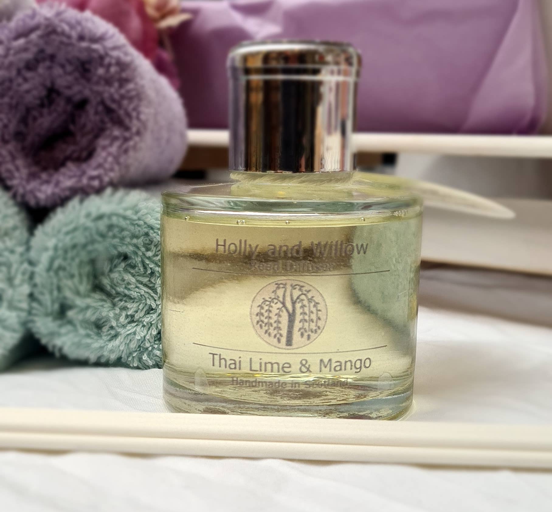 Holly and Willow Ltd - Venta al por mayor Difusores de palitos - Difusor de láminas de lima y mango